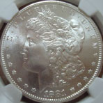 E Plurbis Unum 1881 Silver Coin rare